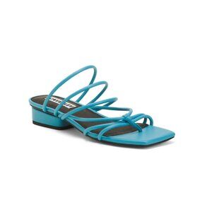 CAVERLEY SHOES Azure Leather Tori Sandals